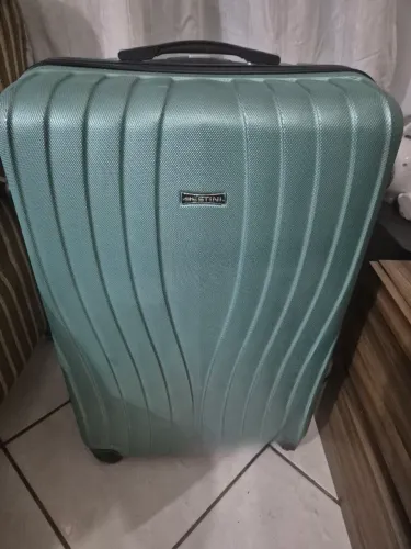 Mala de Viagem G  Zigma Azul Sestini 360 Graus ABS