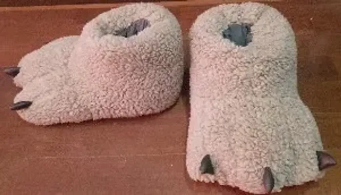 Pantufa Garra de Dinossauro