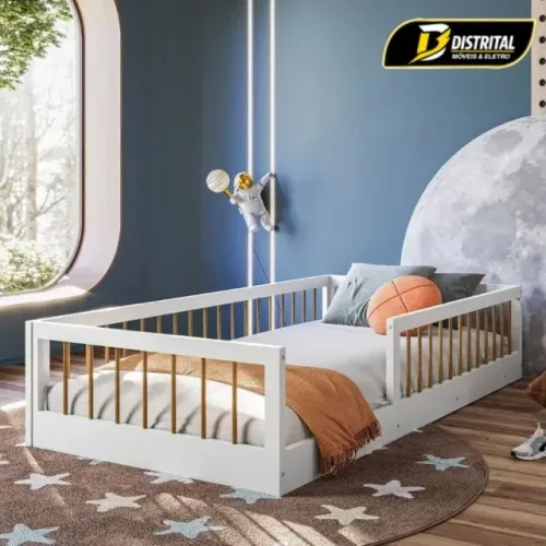 Cama Montessoriana Ana Solteiro Pronta Entrega
