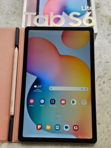 Tablet Samsung S6 Lite - Rosa 4ram 64Gb
