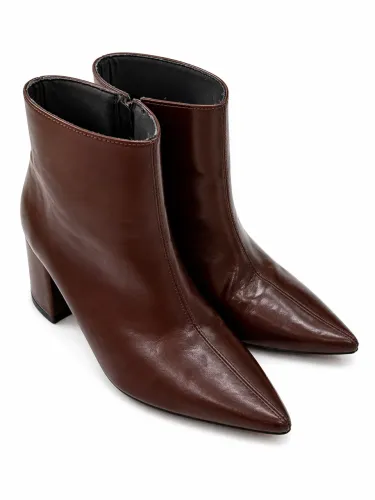 BOTA CANO CURTO MARROM NOVA