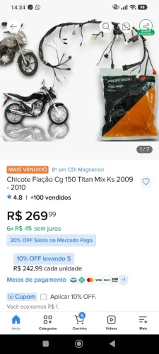 Fiaçao completa Titan ,150mix 09/10