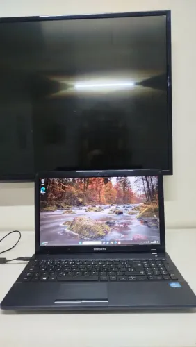 Notebook Samsung i3 tela 16, com SSD e 8gb de memória 