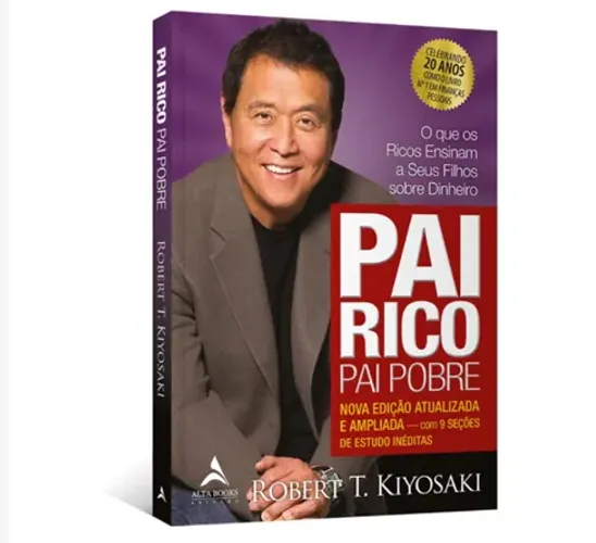 Livro Pai Rico e Pai Pobre Lacrado. 