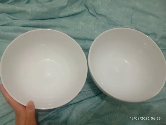 tijelas de porcelanato de 25cm, novas e nunca usadas!
