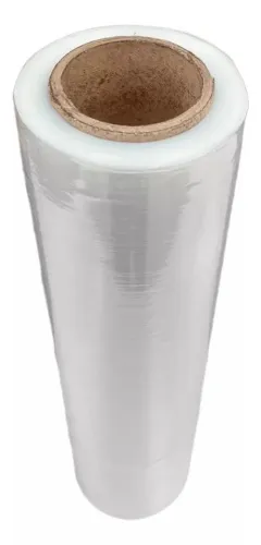 PLASTICO FILME STRECH TRANSPARENTE BOBINA 50CM X APROX. 375M 4KG