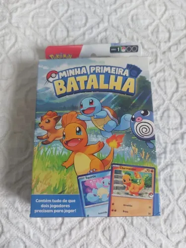 Pokémon Deck Minha Primeira Batalha Squirtle-Charmander Copag
