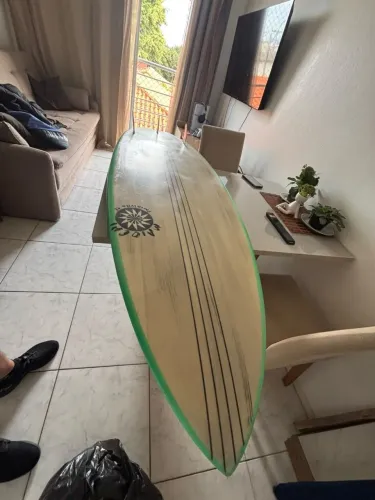Prancha surf 6.6 44L - Semi nova para iniciantes