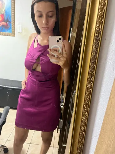 Vestido de cetim