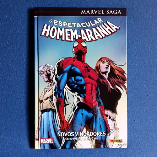 HQ O Espetacular Homem-Aranha: Novos Vingadores - Marvel Saga Volume 8 (Panini Comics)