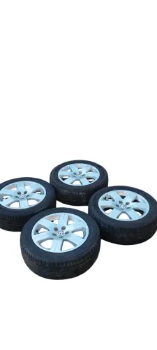 JOGO DE RODAS ORIGINAIS ARO 16 COM PNEU MEIA VIDA VW BORA 2008
