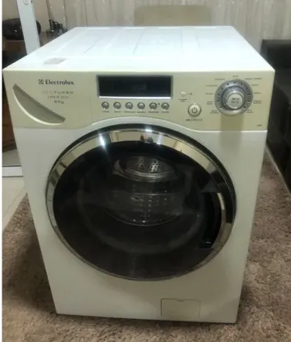 Lava e seca Electrolux Ecoturbo 9kg