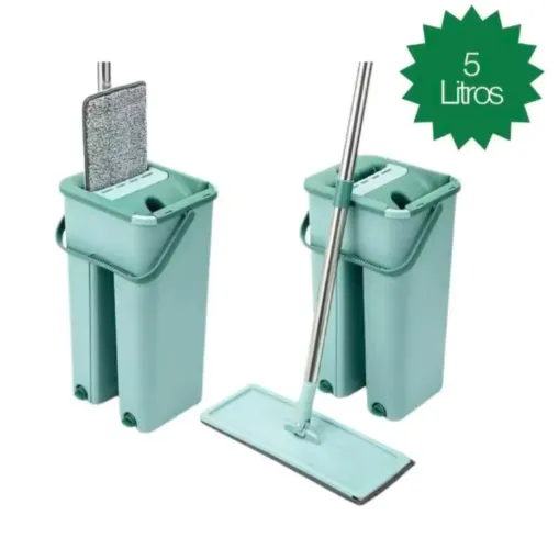 Flat mop 2 refis Esfregão