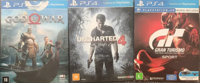 Jogos Novos PS4 (Parcelo Sem Juros)