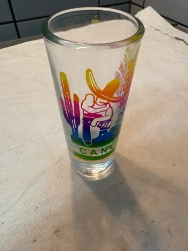 Copo de shot alto Cancún