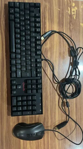 KIT MOUSE E TECLADO MECÂNICO REDRAGON