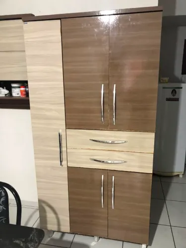Armário Aéreo de Cozinha em MDF - Bom Estado