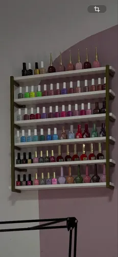 Vendo espositor de esmalte preto na caixa