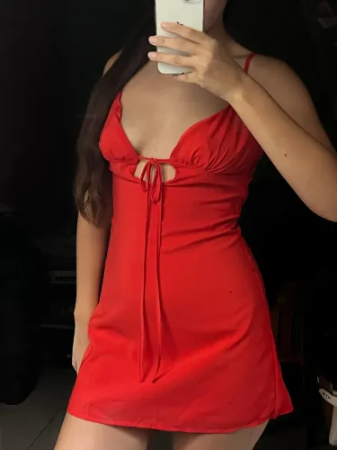 Vestido vermelho novo