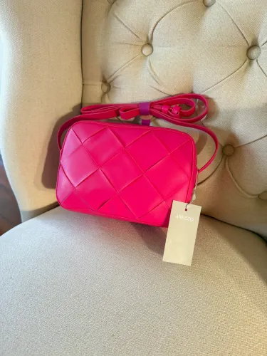 Bolsa Arezzo Tiracolo Rosa - NOVA