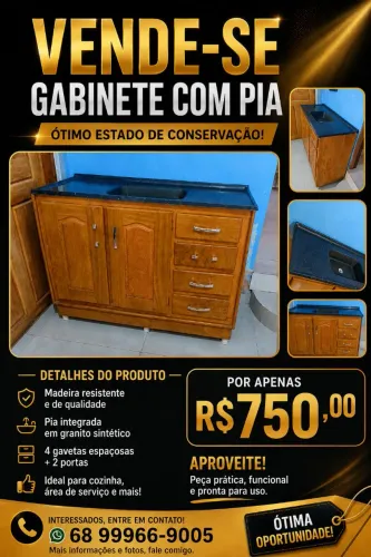 Balcão com Pia