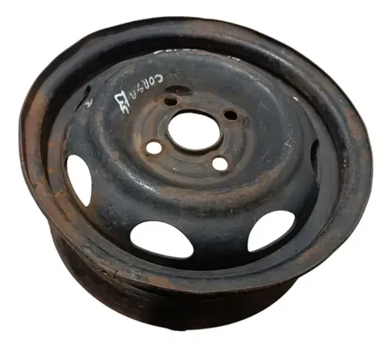 Roda Ferro Chevrolet Onix Celta Corsa Aro 13 Preto Preto