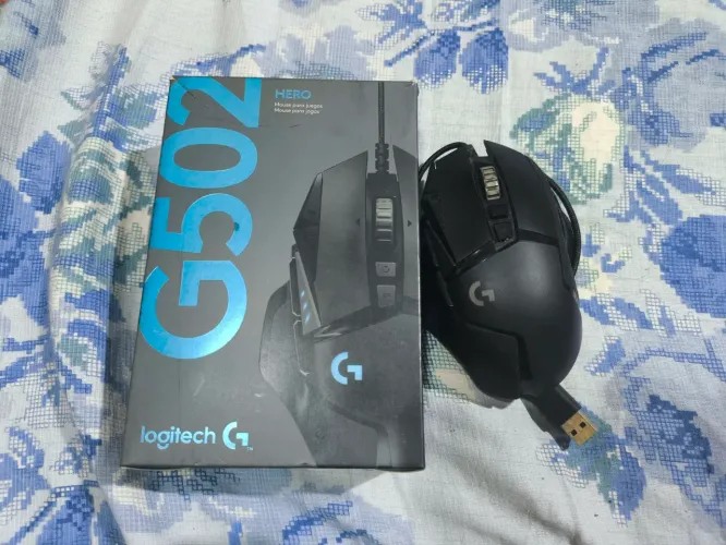 Mouse G502 Hero Completo