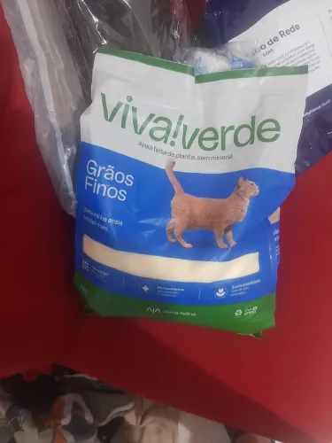 Areia para gatos