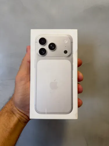 iphone 17 pro Max 2 tera Silver novo lacrado - Centerfix 