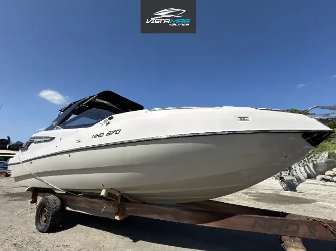 Lancha NHD 27 pés Diesel 2020 (Ñ Focker, real, coral, fs, nx, azov, mestra, triton)