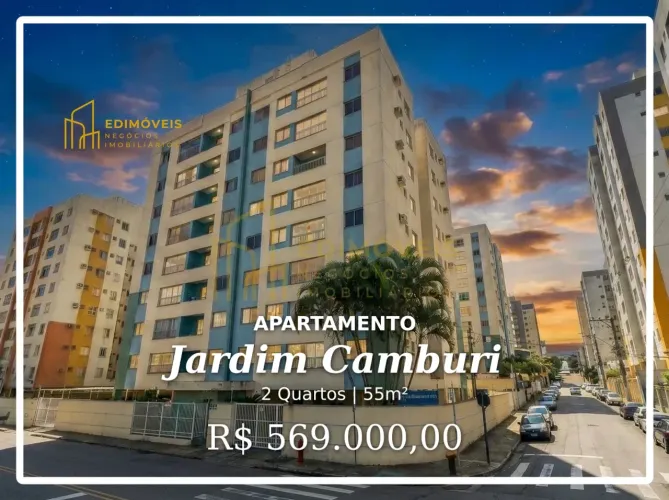 Apartamento Porteira Fechada na 2ª Quadra do Mar em Jardim Camburi!