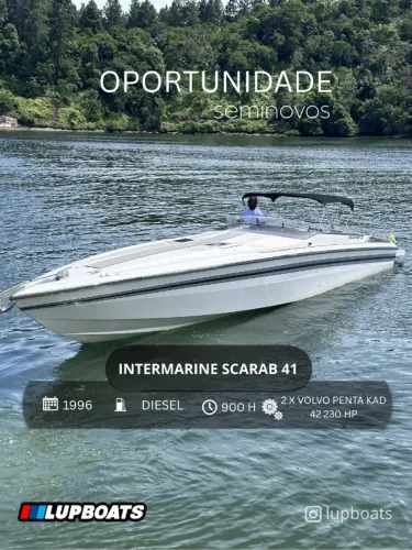 LANCHA INTERMARINE SCARAB 41 - 1996 (OFF SHORE, CIGARETTE)