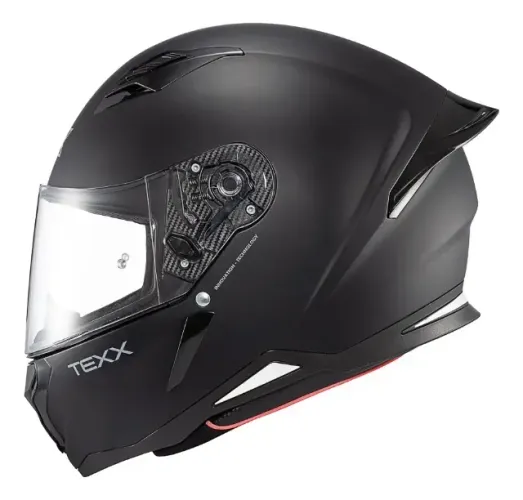 Capacete Texx Hunter Solid Preto Fosco - somos loja, parcelamos