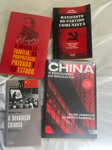 Estou vendendo livros de história e filosofia política