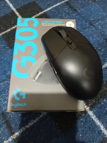 Mouse Gamer Sem Fio Logitech G Series Lightspeed G305 Preto