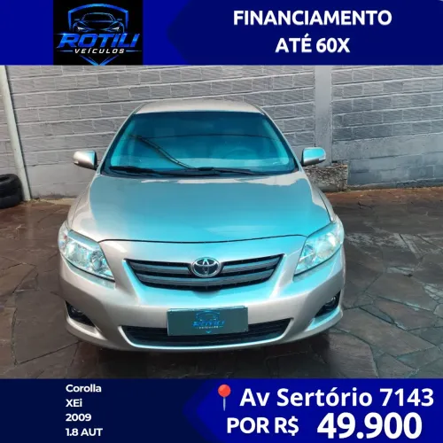 Toyota Corolla XEI 1.8/1.8 Flex 16V Aut. 2009
