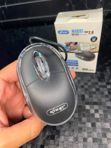 MOUSE ÓPTICO COM FIO USB 2.0 - KP-M611 KNUP