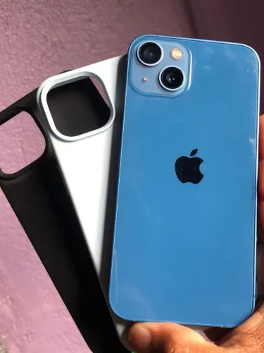 iPhone 13 Azul Claro 128Gb Face id ok ( Faço entrega )