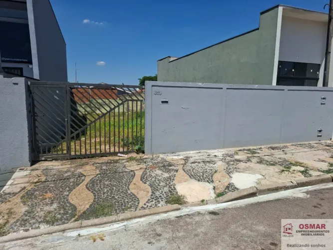 Terreno murado com 250m² de área total para Locação na Vila Santana, Sumaré - SP