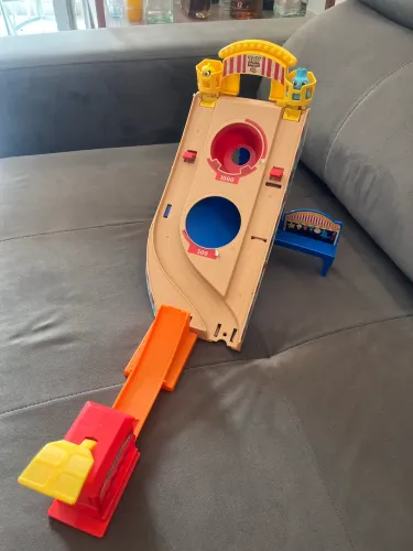 Pista hotwheels toystory com lançador e bonecos inclusos