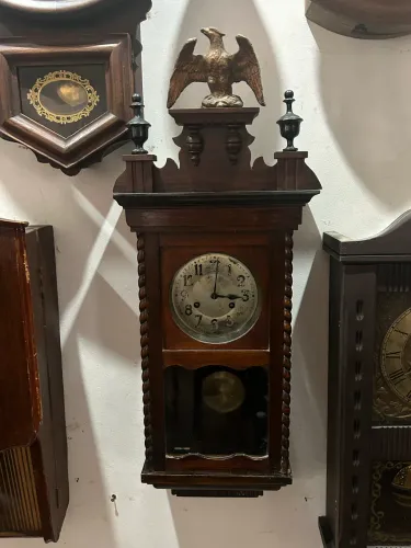 Lindo Junghans alemão águia td original revisado funcionando perfeitamente
