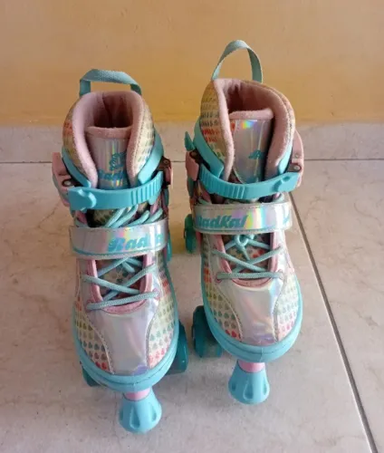 Patins infantil de menina 