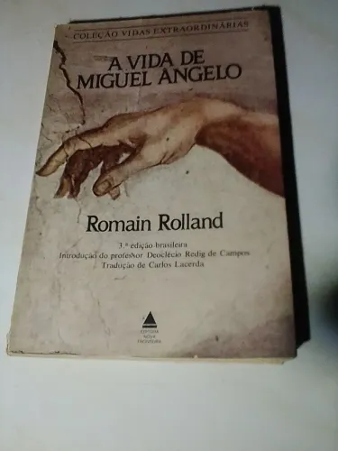 Livro biográfico sobre Miguel Angelo de Romain Rolland