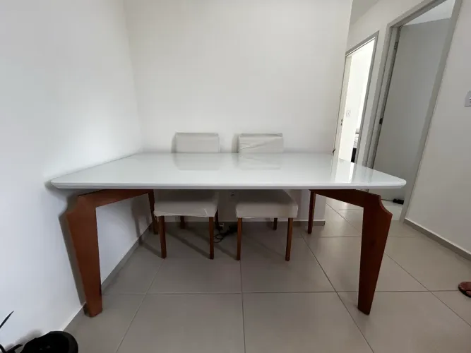 Mesa 6 lugares madeira maciça 