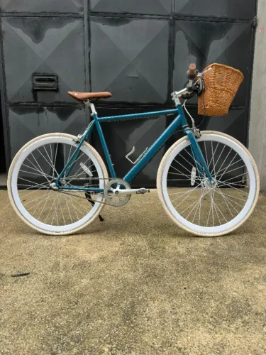 Bicicleta Vintage Mykonos 700c Nexus T54 Blue Rad7 Concept.