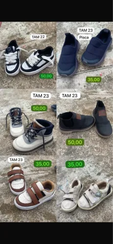 Sapatinhos infantil masculino