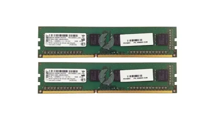 Kit 8gb memoria (2x4gb) pc ddr 3 1600mhz