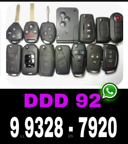 Chaveiro Profissional - Vou até você -, Chave Codificada, Abertura de carros e outros 