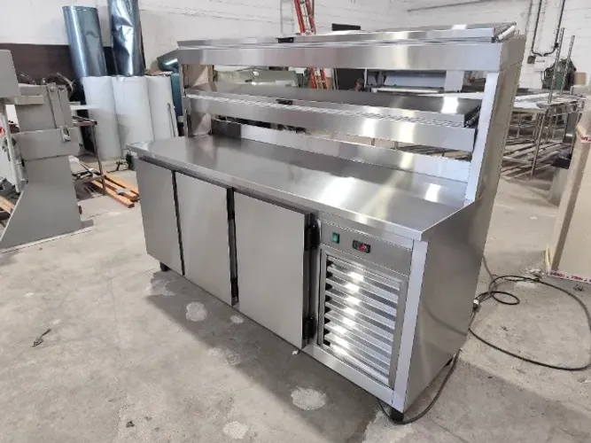 Balcão refrigerado 2,85m (5 portas) ? grande capacidade para alto giro