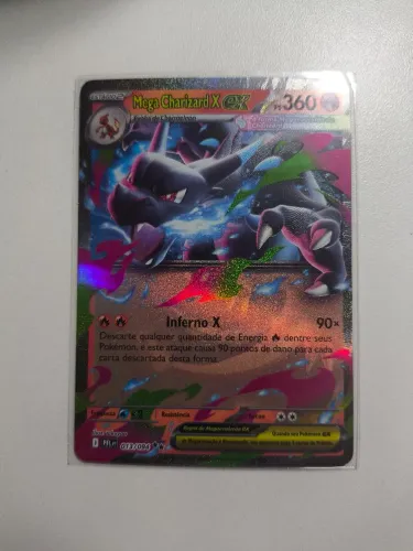 Mega Charizard X ex 013/094 ? Fogo Fantasmagórico